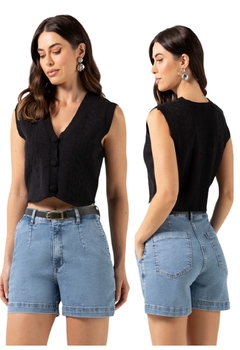 Shorts Confort Jaqueline Jeans na internet