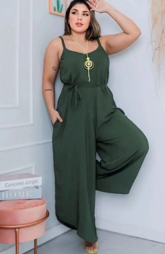 Macacão Giseli Verde Militar