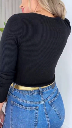 Imagem do Blusa Modal Flávia Preta