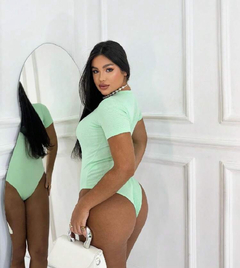 Body Janaina Verde Claro - comprar online