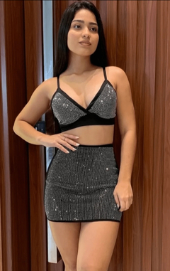 Saia Curta Camille Preto - AUTHENTIC STORE LTDA