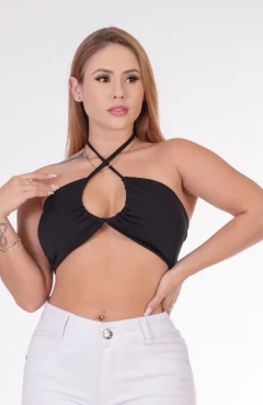 Cropped Carolina Preto
