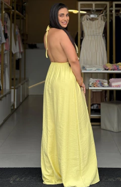 Vestido Marrante Tijuana Amarelo na internet