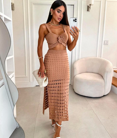 Conj Tricô Tatiana Nude - comprar online
