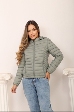Jaqueta Peluciada Stela Verde Menta - AUTHENTIC STORE LTDA
