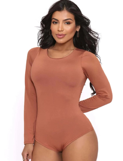 Body Poliamida Duda Marrom - AUTHENTIC STORE LTDA