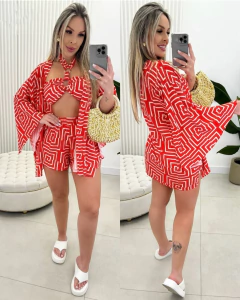Conjunto 3 Pecas Maldivas Laranja 25996 - AUTHENTIC STORE LTDA