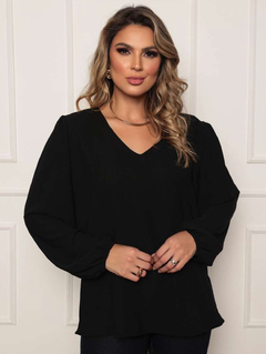 Blusa Duna Vivian Preto - loja online