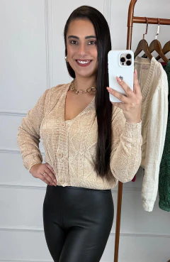 Cardigan Lidia Nude - comprar online