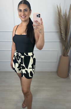 Shorts Envelope Vivi Off White 4646 - comprar online