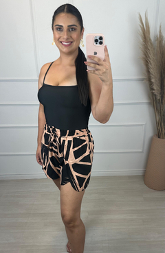 Shorts Envelope Vivi Bege 4646 - comprar online