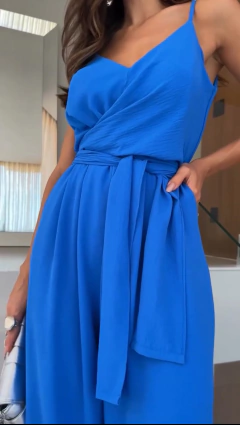 Macacão Duna Thays Azul Royal - AUTHENTIC STORE LTDA