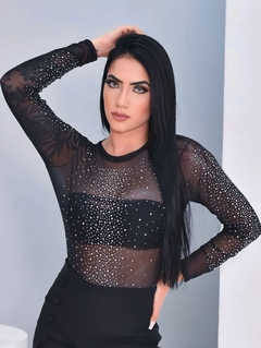 Body Tule Pedraria Star na internet