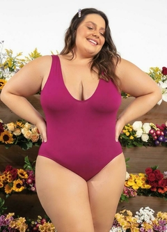 Imagem do Body Plus Size Fátima Fúcsia 1621