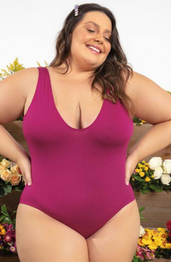 Body Plus Size Fátima Fúcsia 1621 - comprar online