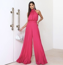 Macacao Plissado Chelsea Pink - loja online