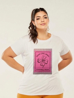 T-Shirt Good Luck, Babe! Off White - loja online