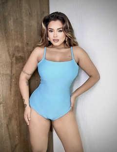 Body Alcinha Reto Mery Azul Pálido na internet