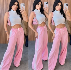 Calça Track Pants Rosa - comprar online