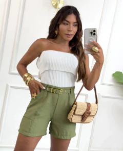 Shorts Helen Verde - AUTHENTIC STORE LTDA