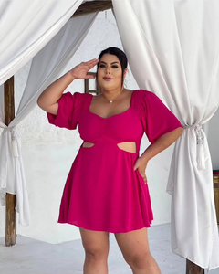Macaquinho Plus Olivia Pink - loja online