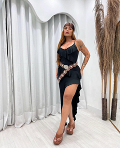 Vestido Longo Grécia Preto - loja online