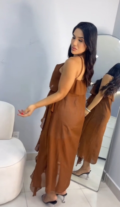 Bata Boho Chic Caramelo na internet