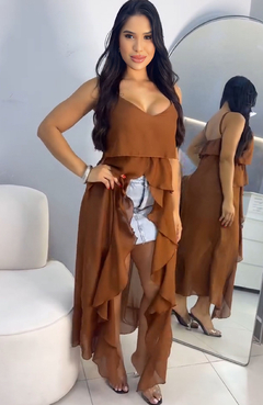 Bata Boho Chic Caramelo - comprar online