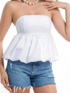 Blusa Balonê Tamires Branco na internet