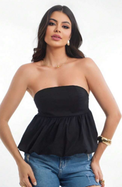 Blusa Balonê Tamires Preto