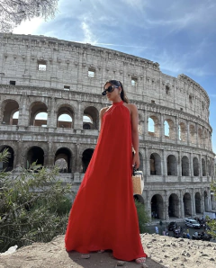 Imagem do Vestido Longo Milano Vermelho