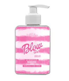 Blow Girl Gel Aromatizante Beijável Para Virilha 320ml Hot Flowers