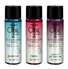 ORAL GOURMET MINI GEL BEIJÁVEL QUE ESQUENTA 18G PESSINI