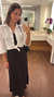 Vestido Tricô Marrom