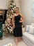 Vestido midi preto