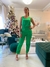Jogger cetim verde - comprar online
