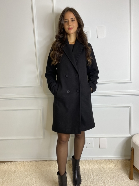 Trench Coat preto