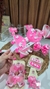 Tiara Laço em Acrílico e silhueta Boneca Rosa