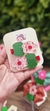 Hair Clip Flor Glitter na internet