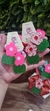 Duplinha de Flor Glitter