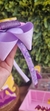 Tiara com Strass Flor e Miçangas e Laço Princesa Aurora na internet