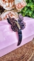 Tiara Borboleta Animal Print com Dourado - comprar online