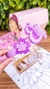 Tiara Personalizada Rapunzel com Nome – Lilás Claro com Glitter e Roxo - comprar online