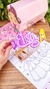 Tiara Personalizada Rapunzel com Nome – Lilás Claro com Glitter e Roxo na internet