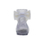 Galocha com laço Baby Glitter Prata - comprar online