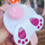 Tiara Coelhinho com Pompom Rosa bebê - comprar online