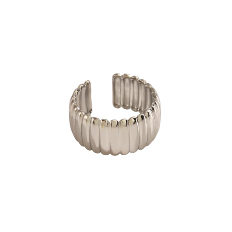 Anillo Osaka Silver (regulable)