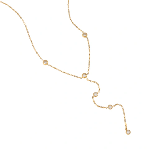 Corbatero Dots Gold