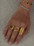Anillo Maxi Oval Gold en internet