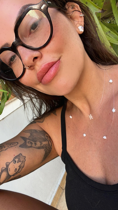 Colar Estrelas madrepérolas
